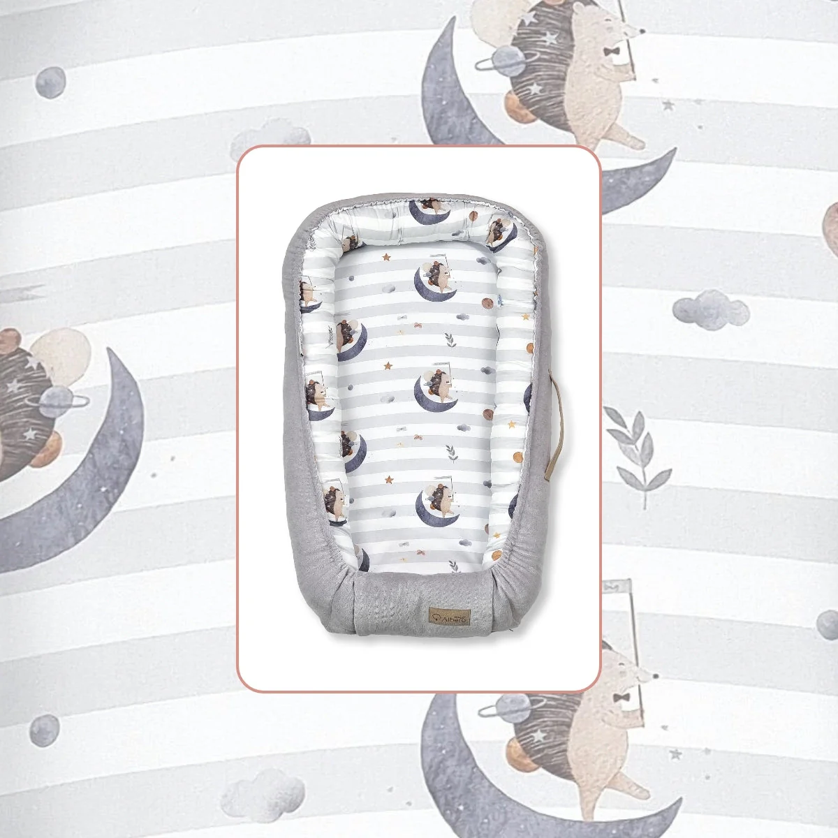 Cuna Nido Colecho Bebé Retro Flower - Imagen 5