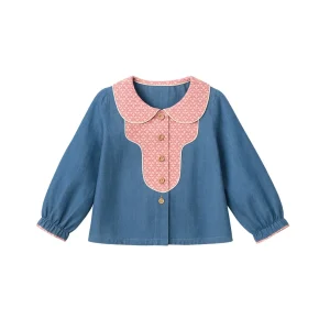 Blusa Cowboy Flores Geométricas