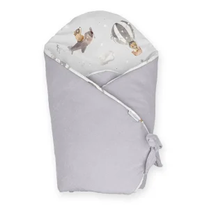 Saco Capazo Bebé Velour Balloon Flight