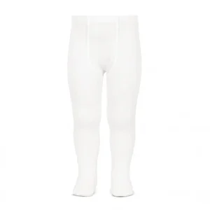 Leotardos básicos canalé BLANCO 200