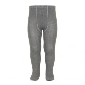 Leotardos básicos canalé GRIS CLARO 230